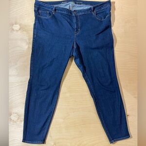 Old Navy Super Skinny Mid Rise Jeans 24 Plus Regular (HX)